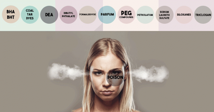 chemicals in skin care cosmetics natural alternative
