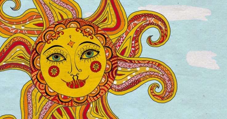 sun illustration