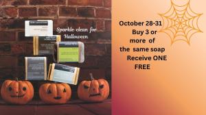 Halloween soap sale