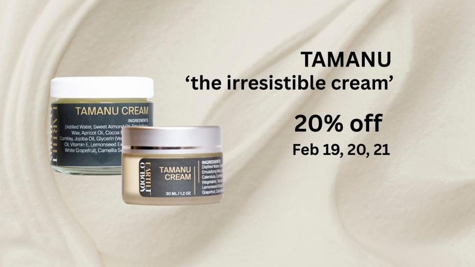 Tamanu cream sale