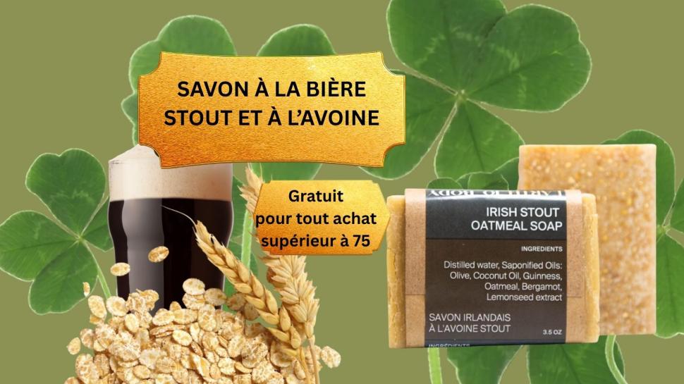 SAVON À L'AVOINE ET À LA BIÈRE 