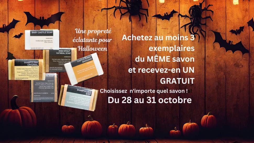 Savon gratuit