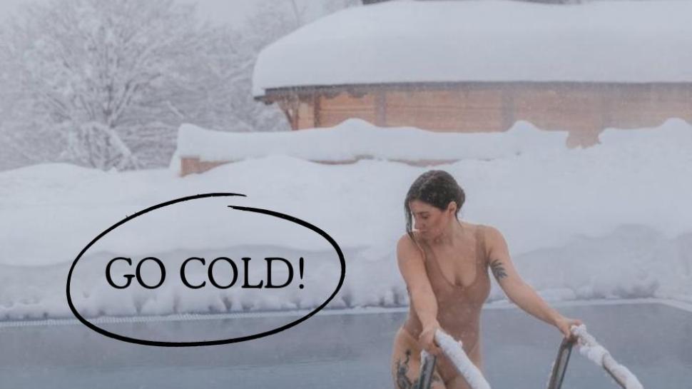 cold water shower